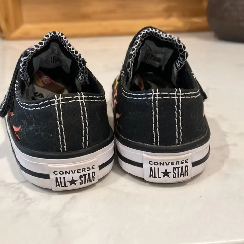 Converse Archive Flame Chuck Unisex Infant Shoe flames size 6